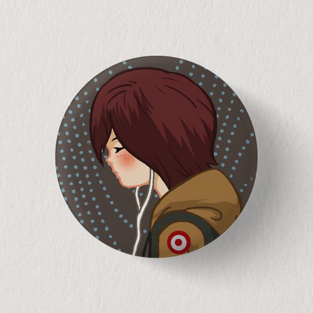 Music Lover (Boy) Button (Front)