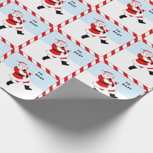 Music Lover Christmas Gift Wrapping Paper (Corner)