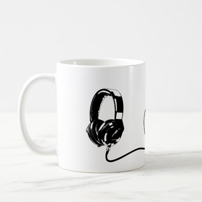 Music Lover Coffee Mug (Left)