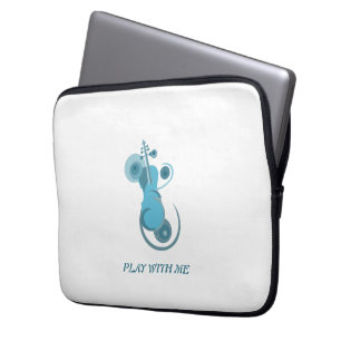 MUSIC LOVER GIFT GUITAR BIRTHDAY ANNIVERSARY LAPTOP SLEEVE