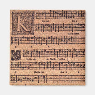 MUSIC LOVER Gregorian Chants History Magnets
