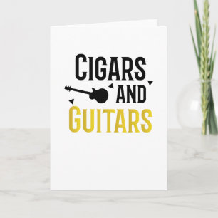 Music Lover Guitarist Never Have Too Many Guitars Card