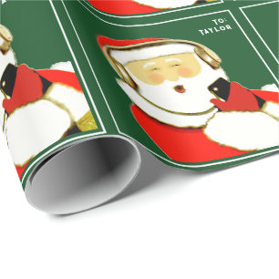 Music Lover Holiday Gift Wrapping Paper