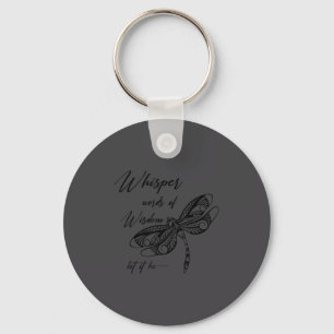 Music Lover Motivational Quote Whisper Word Of The Key Ring