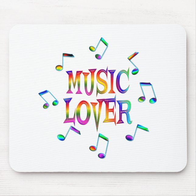 Music Lover Mouse Mat (Front)