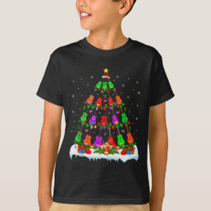 Music Lover Musical Ukulele Guitar Christmas Tree  T-Shirt