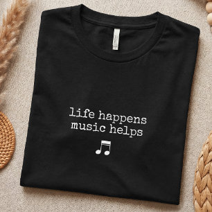 Music Lover Musician Simple T-Shirt