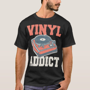 Music Lover Vinyl Player Records Musician T-Shirt