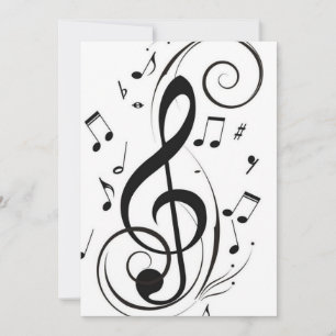 ***MUSIC LOVER'S*** ALL OCCASION INVITATION