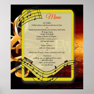 Music Lovers Celebration Themes Poster