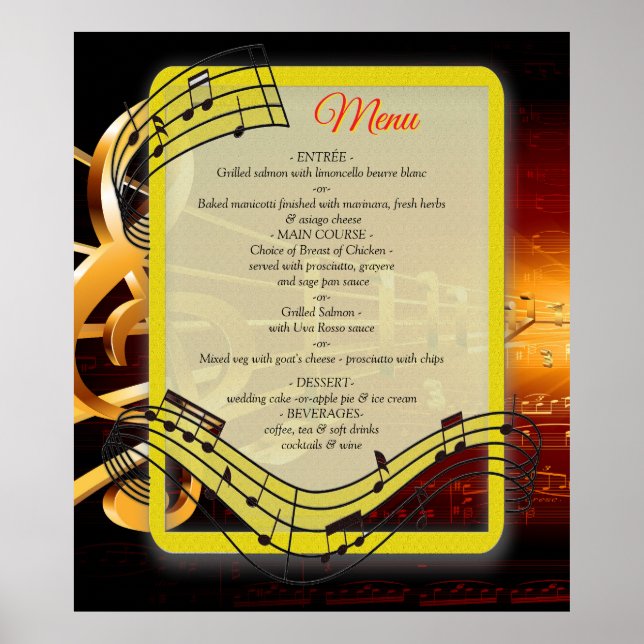 Music Lovers Celebration Themes Poster (Front)