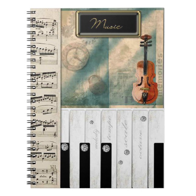 Music Lover's Dream Notebook (Front)