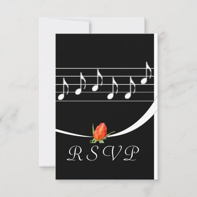 Music Lover's RSVP Card (Front)