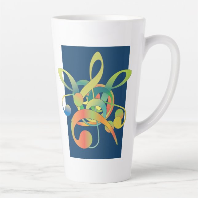 Music Lovers two-tone coffee mug (Right)