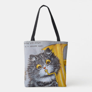 Music Loving Cats, Louis Wain Tote Bag