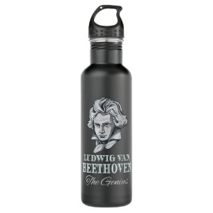 Music - Ludwig Van Beethoven The Genius 710 Ml Water Bottle