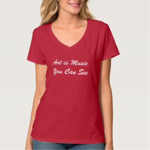 Music Makes My Heart Sing T-Shirt