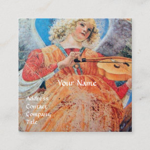 MUSIC MAKING ANGEL SQUARE BUSINESS CARD