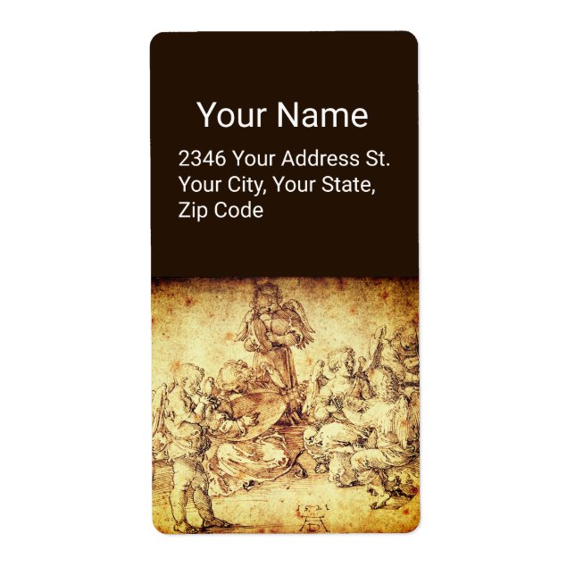 Music Making Angels by Albrecht Durer (Front)