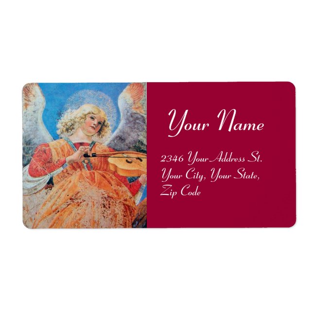 MUSIC MAKING CHRISTMAS ANGEL (Front)