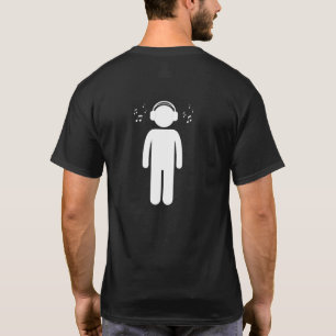 Music Man/ Black and White T-shirt