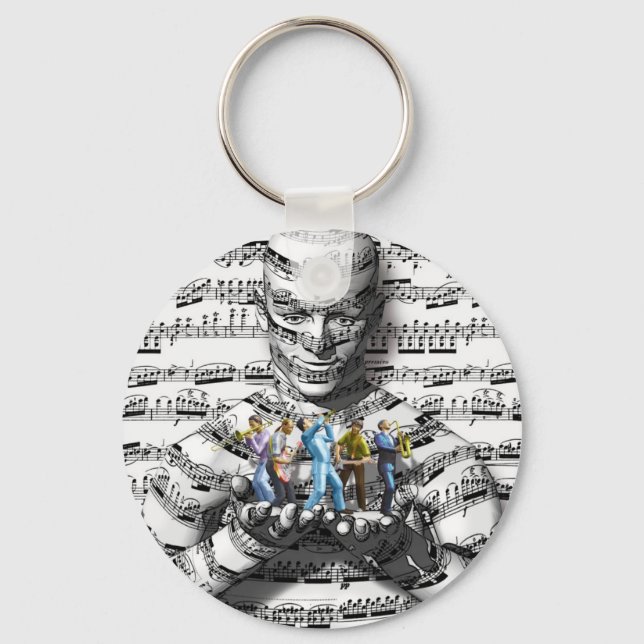 Music Man Key Ring (Front)