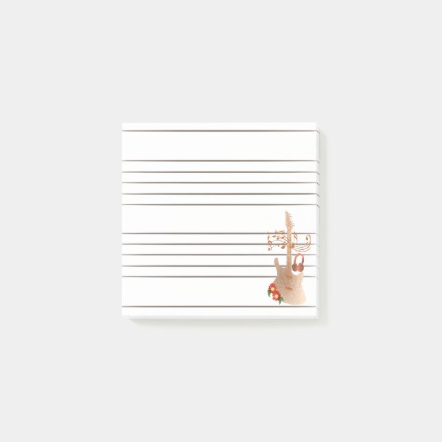 Music Manscript  Post-it Notes (Front)