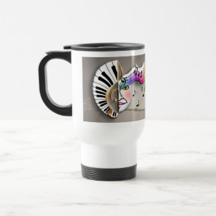 Music Mask TRAVEL MUGS