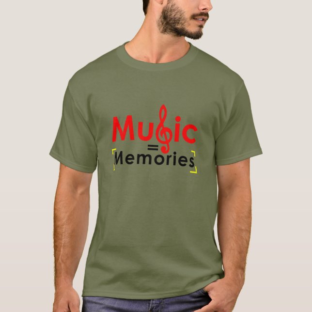 Music Memories T-Shirt (Front)