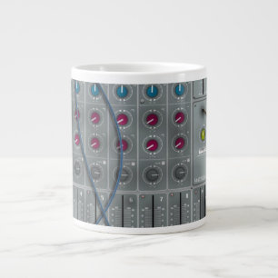 Music Mixing Desk Large Coffee Mug
