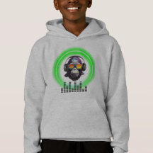 Music monkey sweatshirt