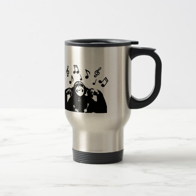 music monkeymonkey travel mug (Right)