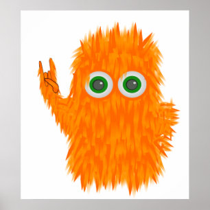 Music Monster Poster