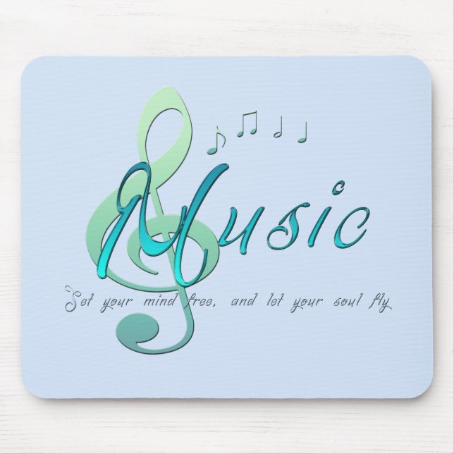 Music Mouse Mat (Front)