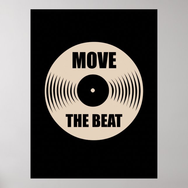 Music Move The Beat Poster (Front)