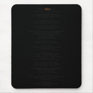 Music Moves Me™ Manifesto Mousepad