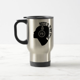 Music mug - choose style & colour