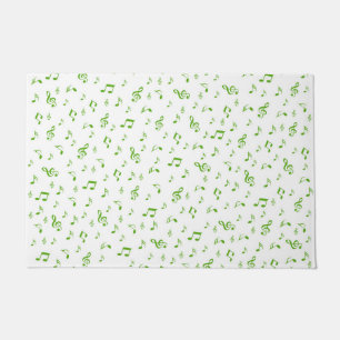 music, musical, note, melody, black, sound, clef, doormat