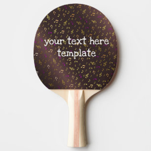 music, musical, note, melody, black, sound, clef, ping pong paddle