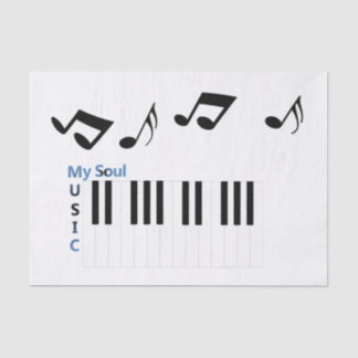 Music Musical Piano Key Music Note  Tissue Paper