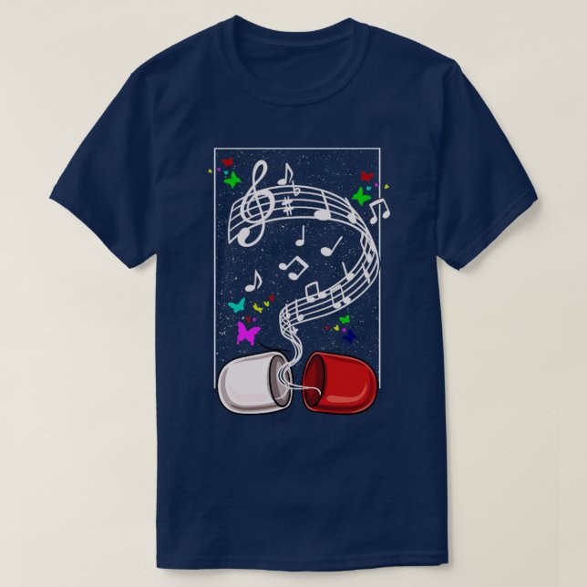 Music Musician Art Graphic Pill Gift T-Shirt (Design Front)