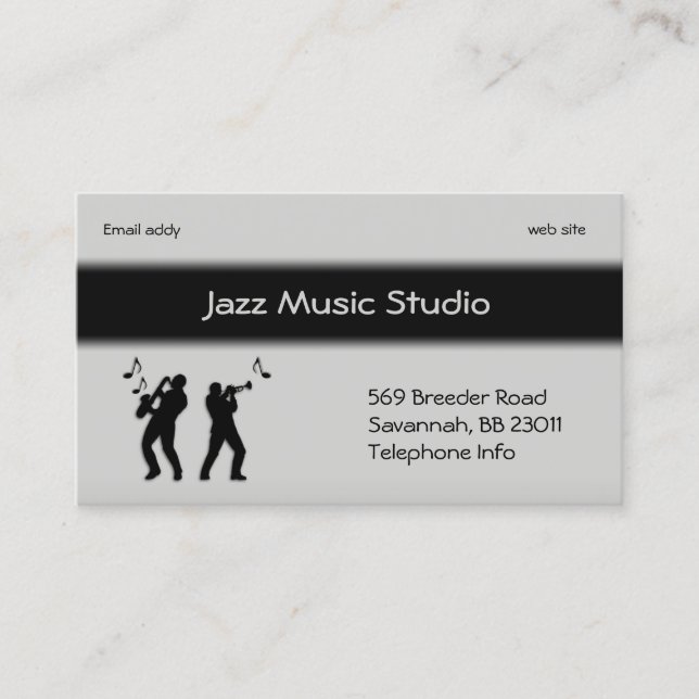 Music / Musician Business Card (Front)