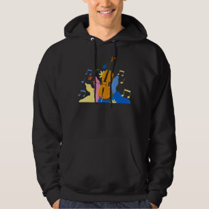 Music Musician Humour Cellist Orchestra Player Ce Hoodie
