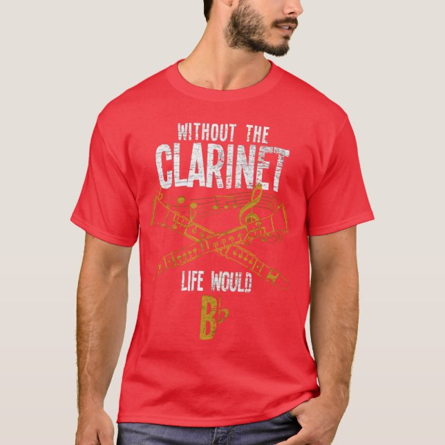 Music Musician Musical Instrument Clarinet family T-Shirt (Front)