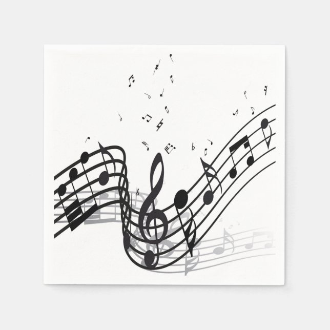 Music Napkin (Front)