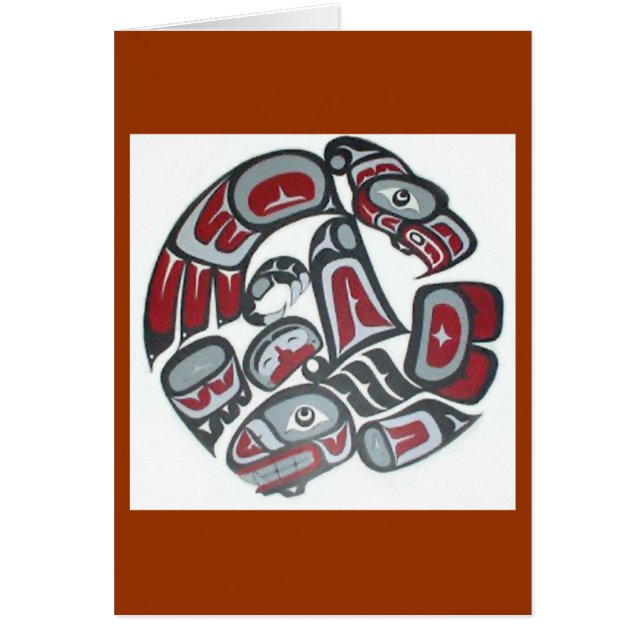 Music Native American Tribal Totem (Front)