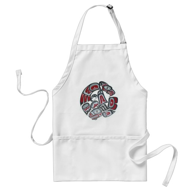 Music Native American Tribal Totem Standard Apron (Front)