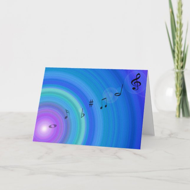 Music Note Card (Front)