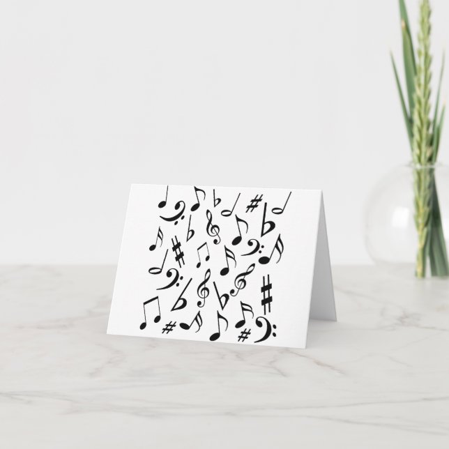 Music Note Card (Front)