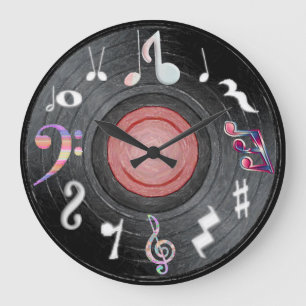 Music Note Clock